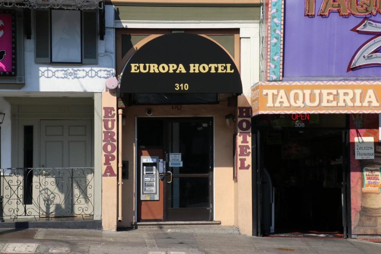 Europa Hotel San Francisco Exteriör bild