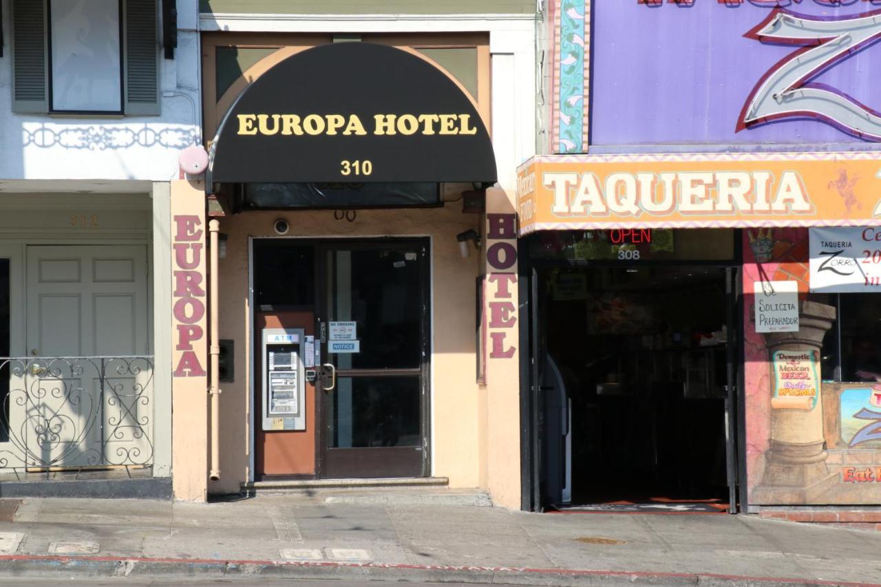 Europa Hotel San Francisco Exteriör bild